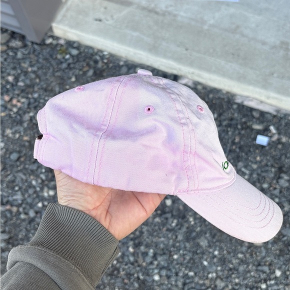 Pink John Deere embroided strapback baseball hat /cap farmer womens - Picture 5 of 7